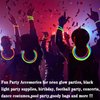 240 Glow Sticks Bulk New Years Eve Party Supplies Glow In The Dark Party Favors Glow Stick Necklaces Bracelets with Connectors 8" Glowsticks Light Up Toys Party Pack for New Years Birthday Decorations