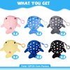 Niceup 12PCS Cute Whale Shark Goodie Bag Favors Small Stuffed Animal Coin Purse Keychain Plush Kids Pouch Bag with Zippe for Summer Ocean Under the Sea Party Favors Toddler Classroom Gifts