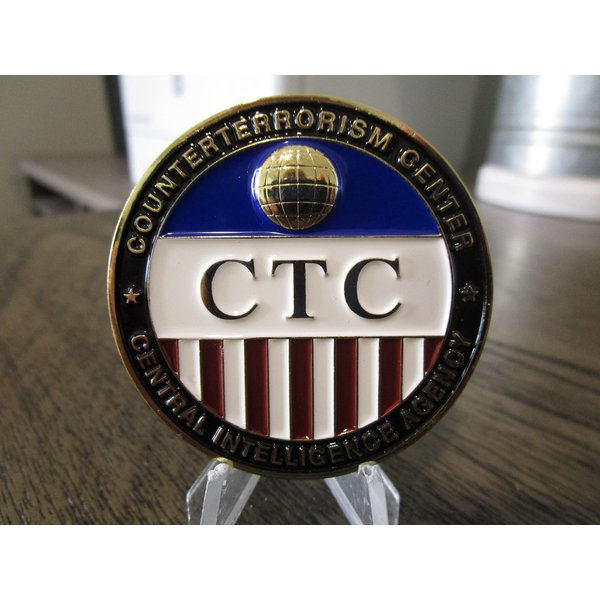 United States CIA Central Intelligence Agency CTC Counterterrorism Center Challenge Coin