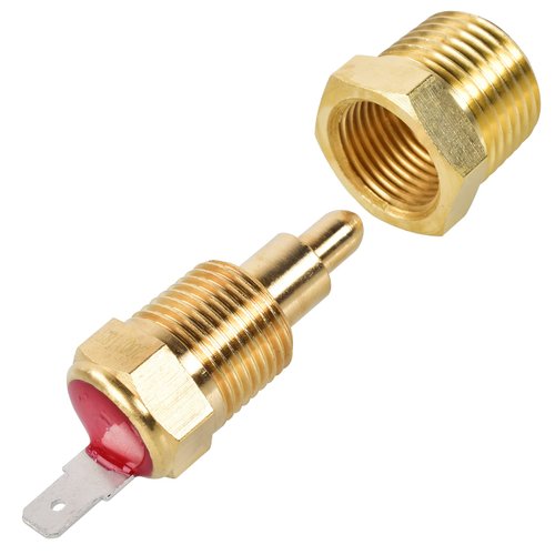 FAERSI Fan Thermostat Temperature Switch 200 to 185 Degree Electric Engine Cooling Temperature Sensor Switch with 3/8" Pipe Thread for 10" 12" 14" 16" Fan