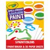 Crayola Spill Proof Watercolor Paint Set, Washable Paint for Kids, Ages 3, 4, 5, 6