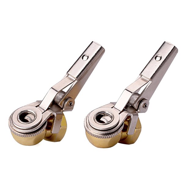 WYNNsky 1/4" NPT Ball Foot Air Chuck with Clip, Truck Auto Car Tire Hose Tool,Clip-on Ball Foot Air Chuck, 1/4" Female Thread