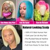 GIRLOFDREAMS 13x4 Blonde 613 Bob Wig Human Hair Straight Lace Front Wigs Glueless 180 Density Pre Plucked with Baby Hair Brazilian Remy Short Hair Transparent Lace Frontal Wigs for Black Women
