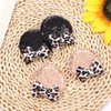 JIAHANG 2 Pairs Mouse Ear Clips with Glittering Sequin Bow, Girls' Hair Barrettes Hair Accessories for Theme Birthday Party Festival Decoration