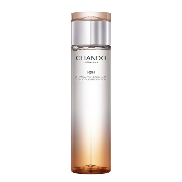CHANDO Himalaya Extravagance Rejuvenation Collagen Essence Lotion (200ml/6.76oz) - Daily Collagen Face Moisturizer Toner with Hyaluronic Acid for Visibly Glowing, Lightweight