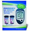 Prodigy Glucose Monitor Kit - Includes Prodigy Meter, 100ct test strips, 10ct Lancets, Lancing device, Carrying Case, Log Book