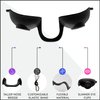Super Sunnies Evo Flex Flexible UV Eye Protection, FDA Compliant Individual Tanning Bed Goggles, Random Color, 1 Count