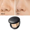 [ABOUT TONE] Blur Powder Pact 9g / 0.32oz - Pressed Powder Pact with Mirror and Powder Puff | Setting Powder | Face Powder | Makeup Powder | Finishing Powder | Compact Powder | Sebum Control (02 LIGHT)