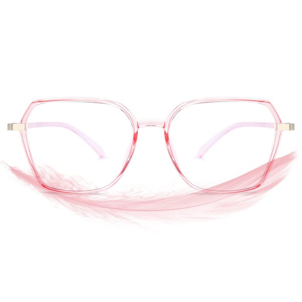 ROCKNIGHT ARROWING Computer glasses women blue light blocking TV Pink Frame