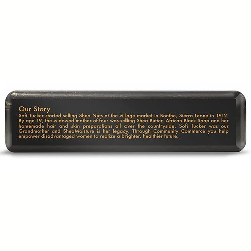 SheaMoisture African Black Soap with Shea Butter, Skin Care, Acne Prone Skin, African Black Soap Face Wash, Shea Moisture Soap, Authentic African Black Soap Bar for Face and Body (2 Pack – 3.5 Oz Ea)