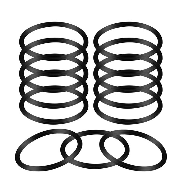KEEPOW Vacuum Belt 66100, 13 Pack Round Vacuum Belts Replacement Vacuum Parts Compatible with Sanitaire Eureka Vacuum Cleaner, SC679 C2094 Belt, Part Number 30563B, 30563A