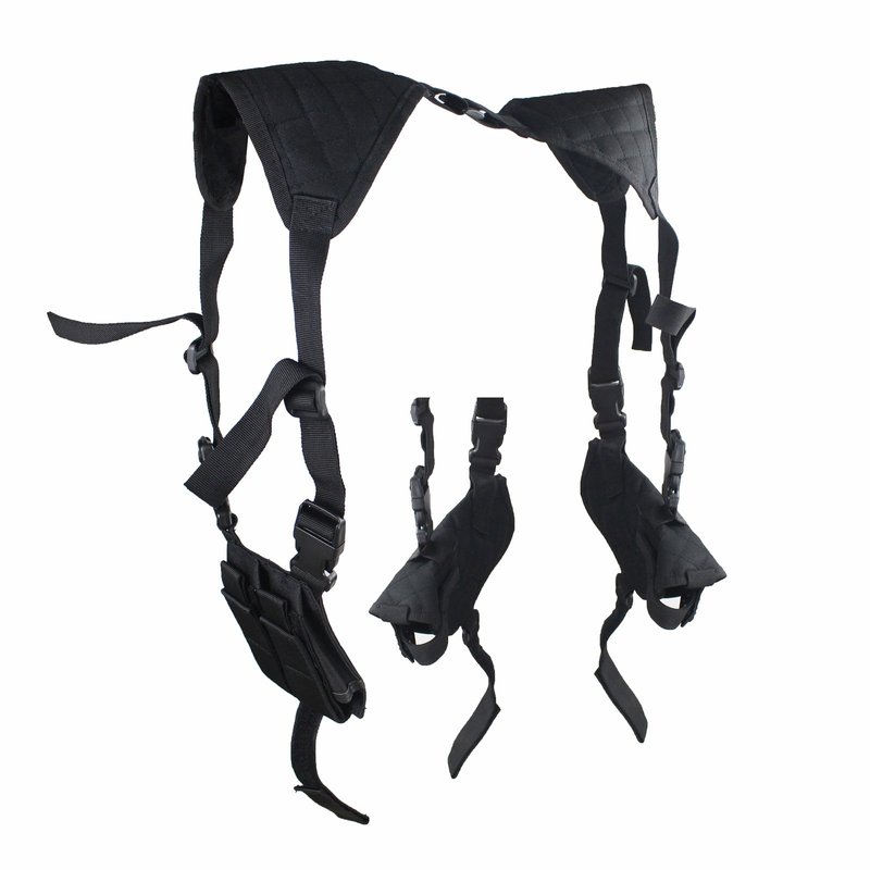 Depring Double Shoulder Holster Ambidextrous Horizontal Shoulder Rig ...