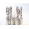 Generic Colorful filigree love, moon, stars and hearts alligator hair claw clips with (Primary color: Pink)