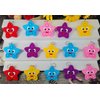 Bulk 24 Packs Christmas Mini pop Sensory Fidget Gifts for Holiday Kids Wish Party Favors Supplies and Classroom Students Prize (24 Stars)