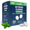 Retainer and Denture Cleaner 150 Tablets, 5 Month Supply Cleaning Tablets Denture Cleaners Remove Bad Odors, Plaque, Stains From Night Guards, Mouth Guards, Dental Appliance