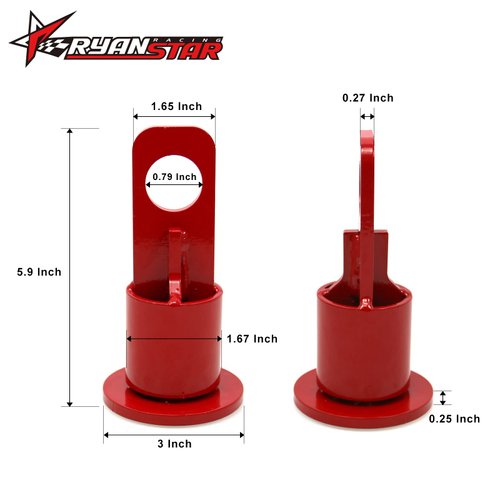 RYANSTAR RACING 5th Wheel Lifting Hook Wheel Hitch Trailer 5th Wheel Lifting Bracket Replace #6100