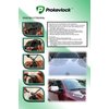 New & Improved ProKevLock Vehicle Side Mirror Covers with Lock - Anti-Theft Mirror Cover with UHMWPE & HPPE Level V - Fits all Cars, SUVs, and Most Trucks - Protection from Ice & Bird Droppings