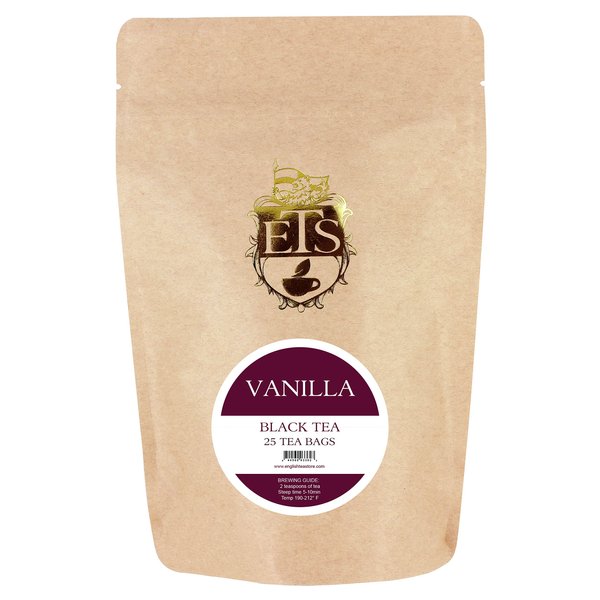Vanilla Flavored Black Tea - 16oz