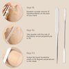 Ouliget New Korean Stainless Steel Picasso Spatula Makeup, Makeup Spatula Korean, Stainless Steel Makeup Spatulas, Make Up Spatula Tool, 2 Pieces