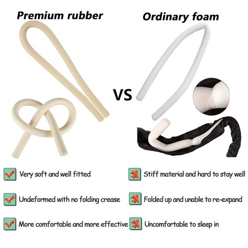 Heatless Curling set,Silk Curls Rod Headband,No Heat Rollers to Sleep in Overnight,Satin Hair Curlers for Long and Medium Hair(Pink)