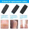 [5/10/20Pcs] Pedi Replacement Rollers ​Compatible with Amope Pedi Perfect Refills Electronic Foot File,with 8 Extra Coarse&8 Regular&4 Soft, for Foot Scrubber Callus Remover, Ped Egg Powerball