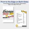 Avery Printable Postcards with Sure Feed Technology, 4" x 6", Matte White, 100 Blank Postcards for Inkjet Printers (8386)