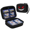 Brappo TCG Trading Card Case,Compatible with Skip Bo,Set Enterprises Five Crowns Card Games&baseball card,Soccer Cards and various game cards,Fits up to 500 Cards. (Not including Cards)(black)