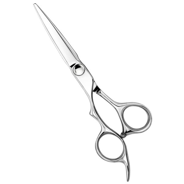 AOLANDUO Prime Barber Scissor (6 Inch) - SUPER CONVEX EDGE Hair Cutting Shears made of VG10 Stainless Steel ideal for Salons - Smooth and Durable Motion for Fine Hair Cutting (VG10)