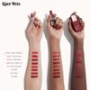 Kjaer Weis Red Lipstick. Hydrating Red Lip Color with Soft Satin Finish. Organic, Nourishing Ingredients for Long Lasting Red Lip stick with Smudge-Proof Wear (Euphoria Iconic)