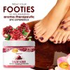 SPA REDI – Sugar Body Scrub, Pomegranate, 16 Oz, Exfoliating, Moisturizing, Hydrating and Nourishing, Glow, Polish, Smooth and Fresh Skin - Body Exfoliator
