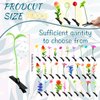 ywevyezc 70PCS Sprout Clips, Mixed Sprout Clips, Small Flower Hair Clips for Holiday Ornaments, Women's Hair festival Accessories, Parties,present