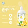 CAPRI ESSENTIALS Lemon Verbena Natural Hand Soap – Liquid Hand Soap with Essential Oils – Plant-Based Liquid Soap – Chemical-Free Hand Wash Soap – Relaxing Natural Soap for Men & Women (16 oz)