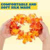 JOYIN Toy 60 Counts Hawaiian Leis Bulk, Tropical Flower Lei Hawaiian Lei Beach Hawaii Luau Party Favors Decoration Birthday Party Supplies