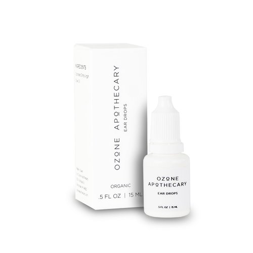 Ozone Apothecary Organic Ear Drops | Ozone Oil Infused Ear Care | Ozonated Oil to Nourish, Protect & Cleanses for People and Pets