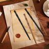 Retro Wooden Hair Sticks,Ymapinc 12pcs Chopsticks for Hair,Sturdy Texture but Light Weight,Bamboo Shape Hair Sticks for Buns,Hair Chopsticks Accessories for Women Girls