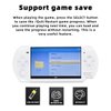JXD Handheld Game Console 4.3 inch 8GB Built in 2000 Games for Multiple Simulators X6 Retro Video Game Console Mp3/4/Ebook TV Out Mini Hand Portable Game Player Device Holiday (White)