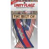 Cambodia and USA Cambodian American Asian Rearview Mirror Mini Banner Hanging Flags For The Car Unity Flagz™..