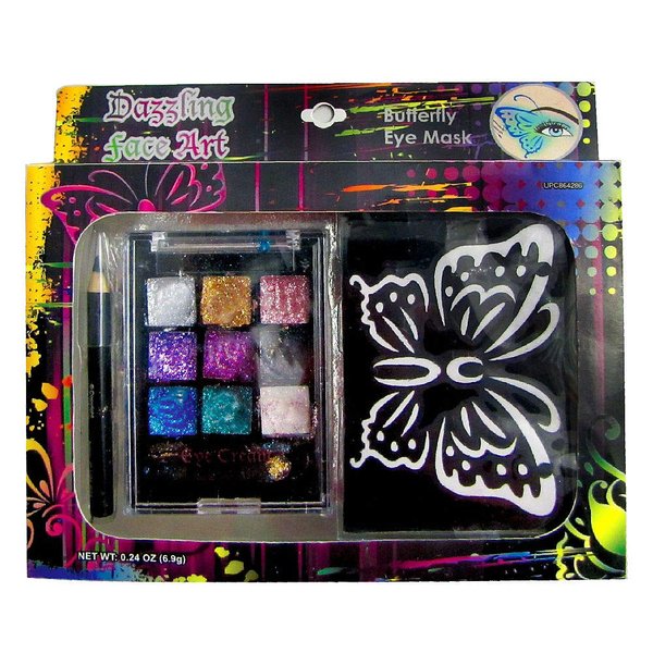 Hallo Makeup Halloween Costume Accessories Makeup Bewitching Eye Mask Makeup Kit