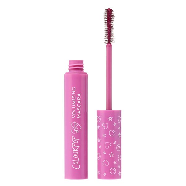 ColourPop BFF Mascara - Volumizing, Lifting & Lengthening Mascara - Buildable Black Mascara with a Twisted, Nylon Fiber Brush - Cruelty Free Eye Makeup - Pink Inc (.24 fl oz)