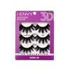 iEnvy False Eyelashes 3 Pairs Fluffy and Natural Multiangle and Volume Faux Mink Lashes (04)