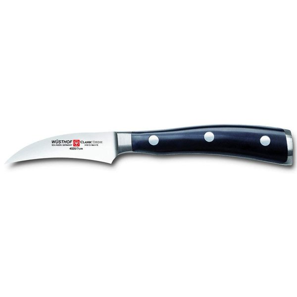 Wusthof Unisex CLASSIC IKON 2 3/4" Birds Beak Paring Knife - Black