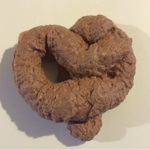 Poop Cocky Poo Poo Soap Bar in White Gift Box