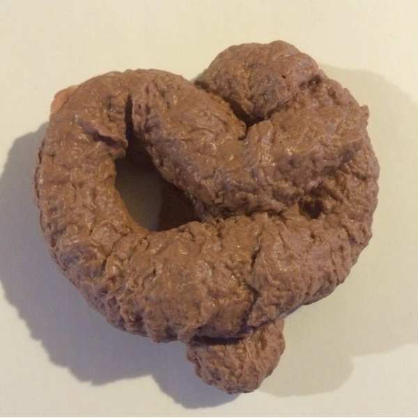 Poop Cocky Poo Poo Soap Bar in White Gift Box