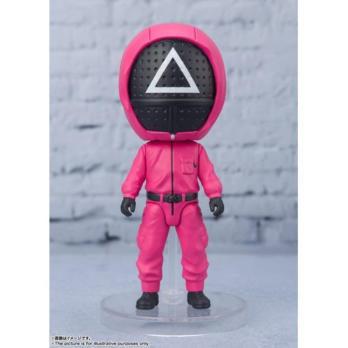 TAMASHII NATIONS - Squid Game - Masked Soldier, Bandai Spirits Figuarts Mini Action Figure