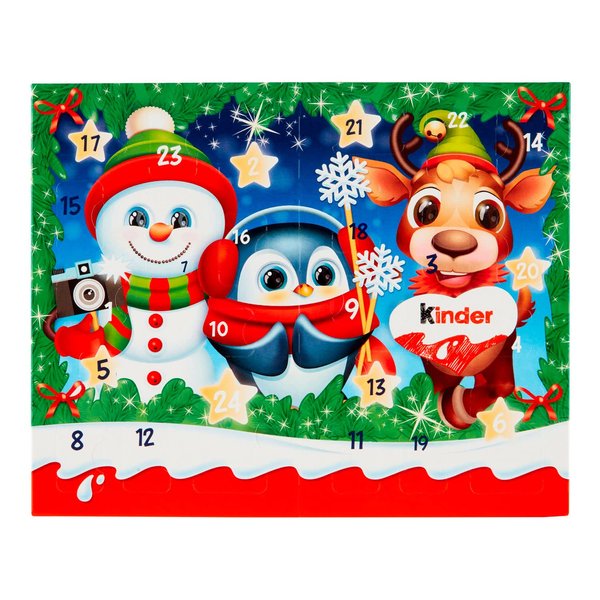 Ferrero Kinder Mix Table Advent Calendar 127g