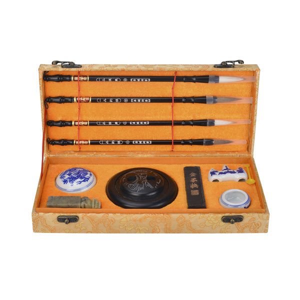 I-MART Chinese Calligraphy Brush, Kanji, Sumi Water Writing, Painting Set