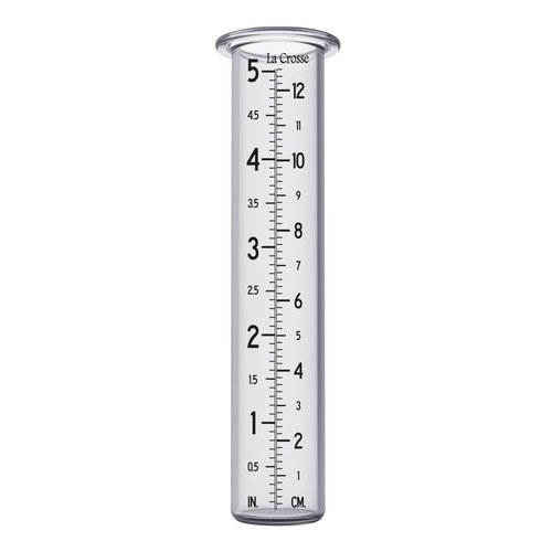 La Crosse Technology 704-1522 Rain Gauge Replacement Glass Tube, Clear