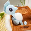 Athoinsu Light up Seahorse Stuffed Animals LED Soft Ocean Life Plush Toy with Night Light Bedtime Pal Children's Day Birthday Gifts for Toddler Kids, 8''(Blue)