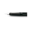 Lamy joy AL - calligraphy fountain pen with ergonomic grip & polished steel nib in line width 1.1 mm - Calligraphy Fountain Pen with ribbon nib - incl. ink cartridge T 10 blue