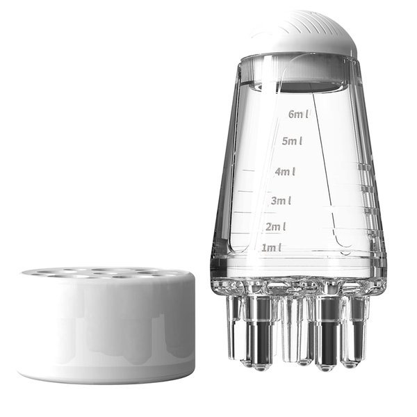COLAYERIST Scalp Applicator Comb, Scalp Oil Applicator, Root Comb Applicator Bottle for Hair, Hair Serum Applicator Suitable for Various Liquids, Suitable for Home and Travel